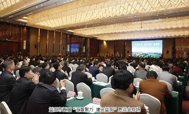 湖南省工商聯(lián)副會長胡國安受邀出席益陽市首屆“匯智聚力·建設益陽”懇談會