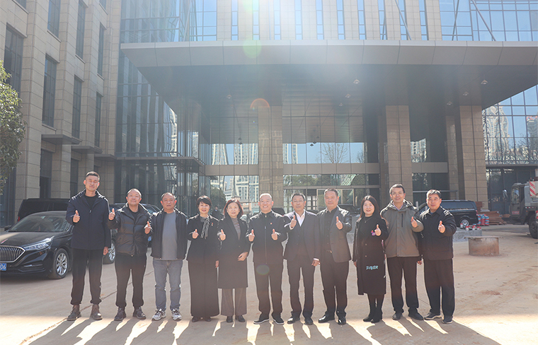 益陽市政協(xié)副主席戴朝一行蒞臨綠之韻中心走訪調(diào)研