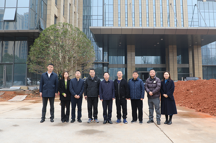 益陽市政協(xié)主席胡立安一行蒞臨綠之韻中心走訪調(diào)研